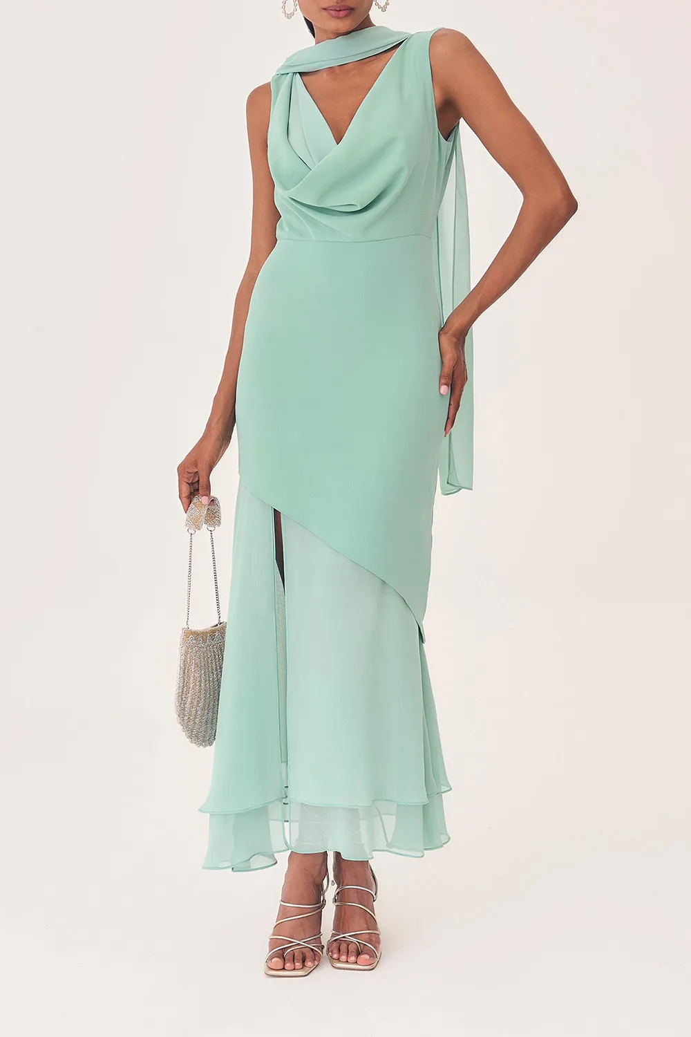Women's Tulle Fishtail Dress