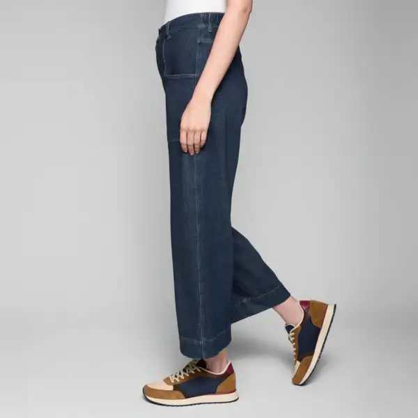 Dream Knit Denim Utility Pants