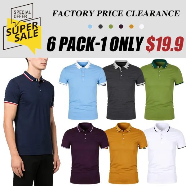Men’s everyday polo shirts
