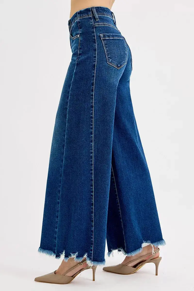 Soft Subtle Texture Denim Jeans