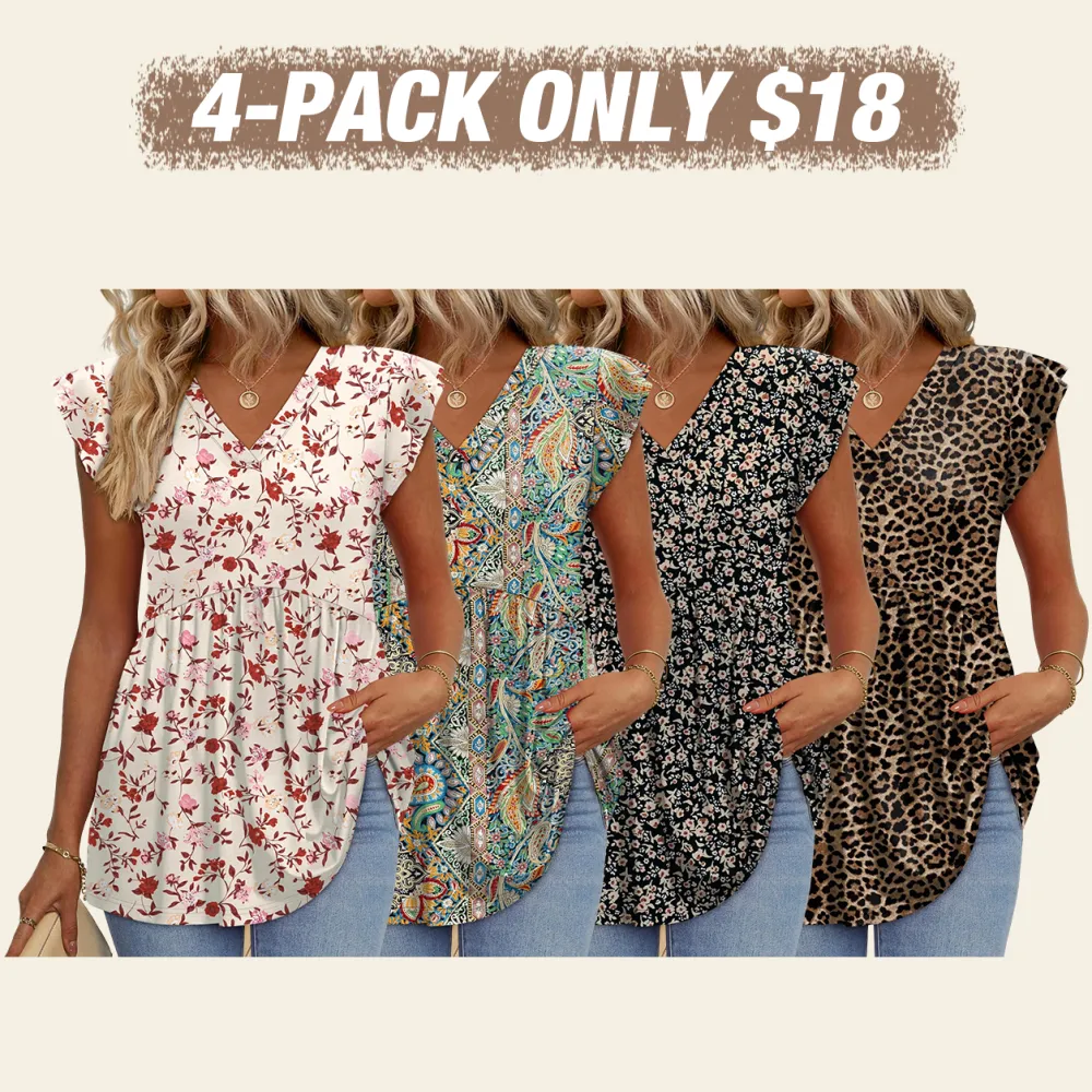 Women's Summer Tops 2026 Babydoll Shirts