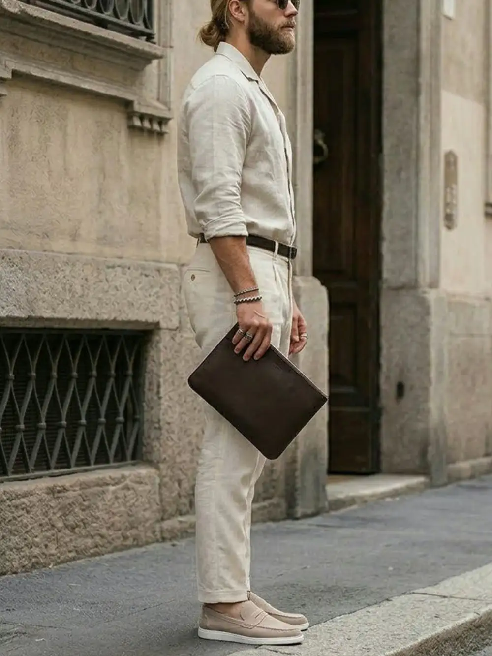 Men's Versatile Equestrian Pull On Canvas Espadrille Sandals