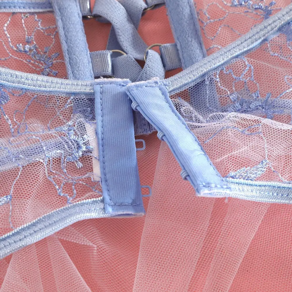 Delicate Refined Garter Lingerie Set