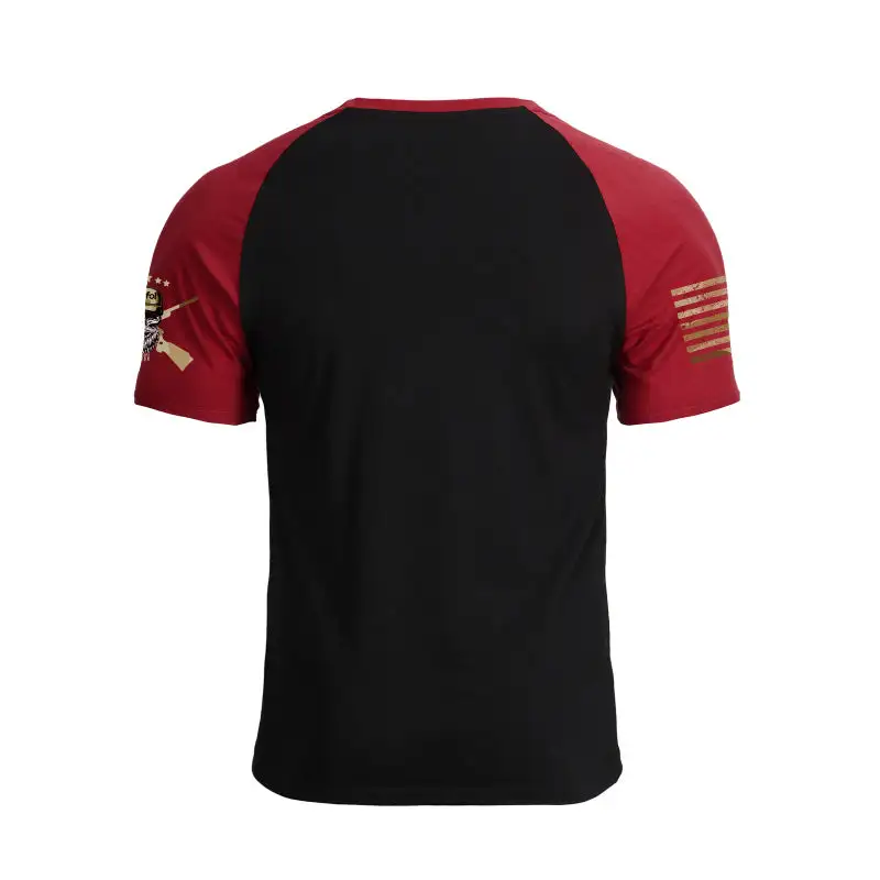 THE AWESOME DAD RAGLAN GRAPHIC TEE