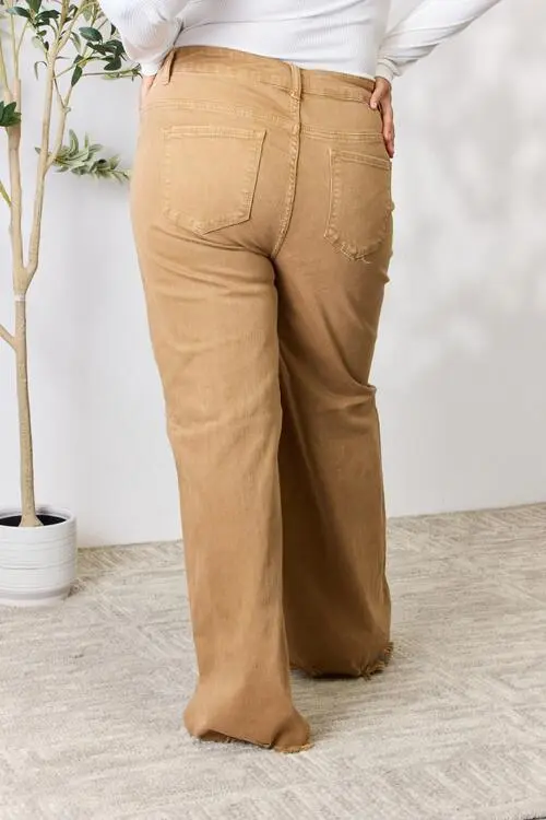 Subtle Texture Clean Denim Jeans