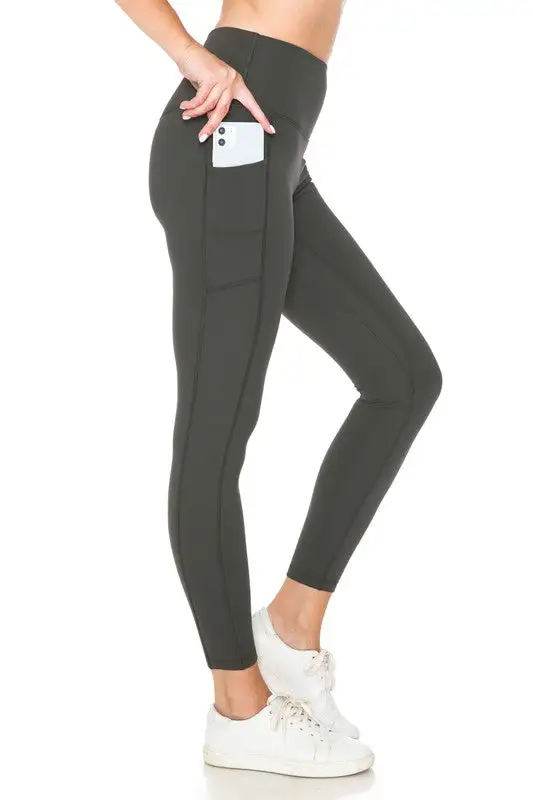 Warm Fleece Lined Pocket Leggings