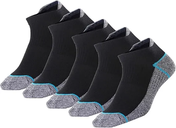 Sports running socks, moisture-wicking, odor-resistant, suitable for sweaty feet.