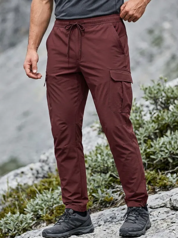 Men's Outdoor Hiking Tactical Multi-Pocket Cargo Pants