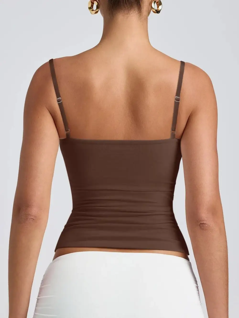 Scoop Neck Cami Polyester Blend