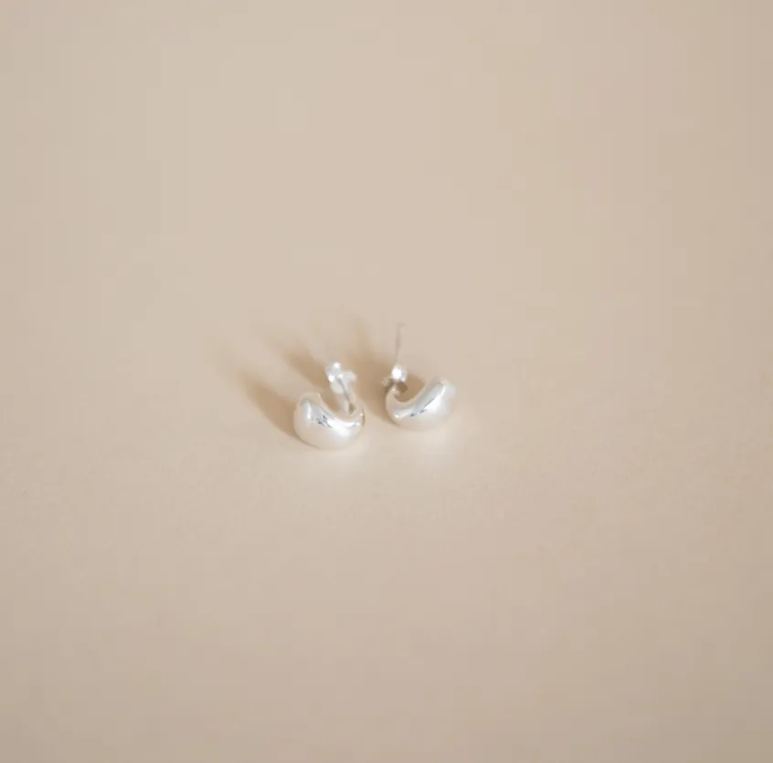 Drop Hoop Earrings