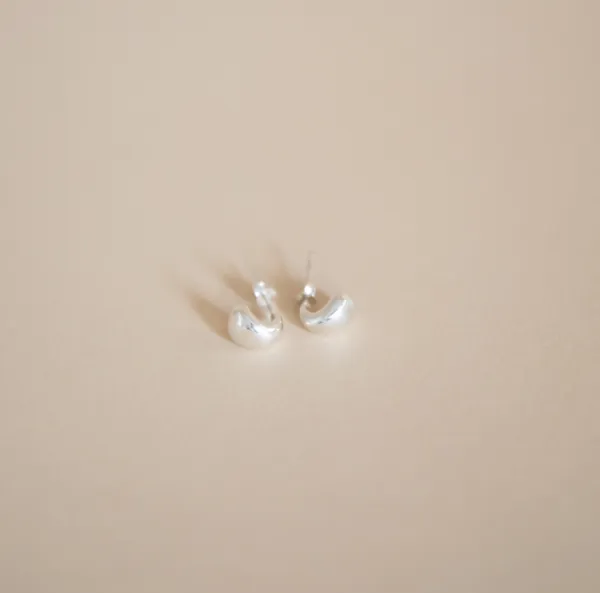 Drop Hoop Earrings