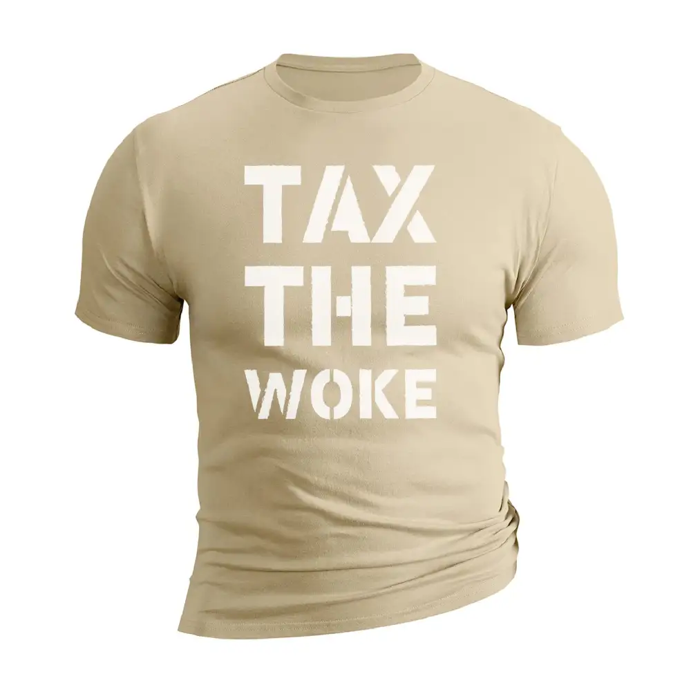TAX THE WOKE GRAPHIC TEE