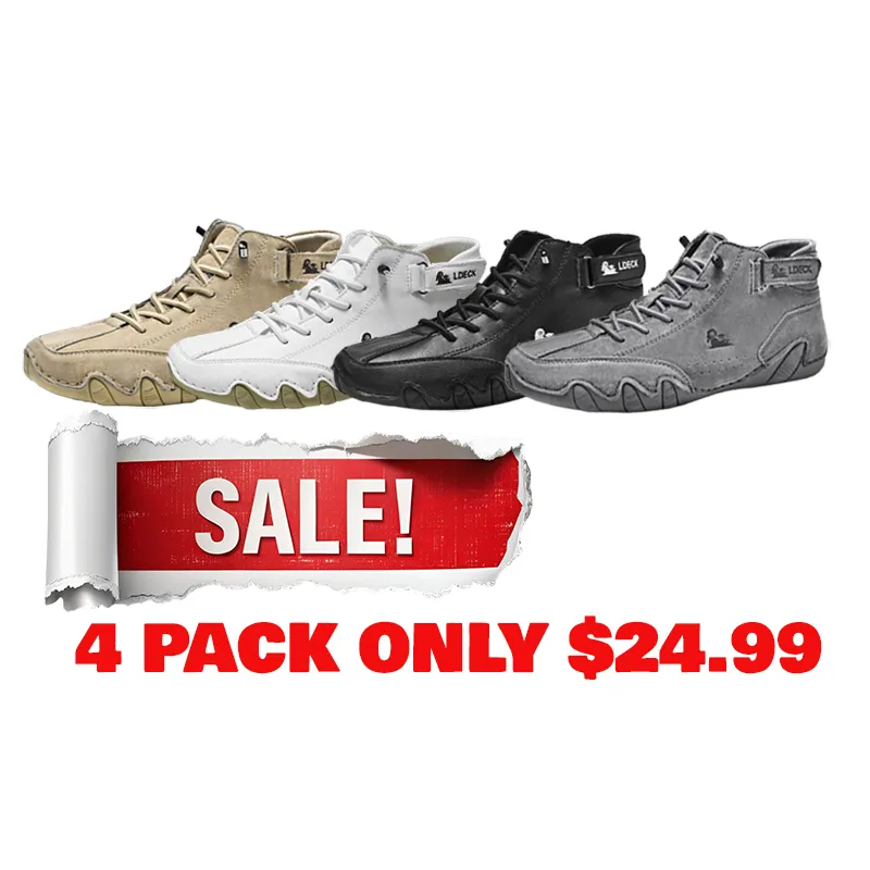 Men's Waterproof and Breathable Orthopedic Footwear