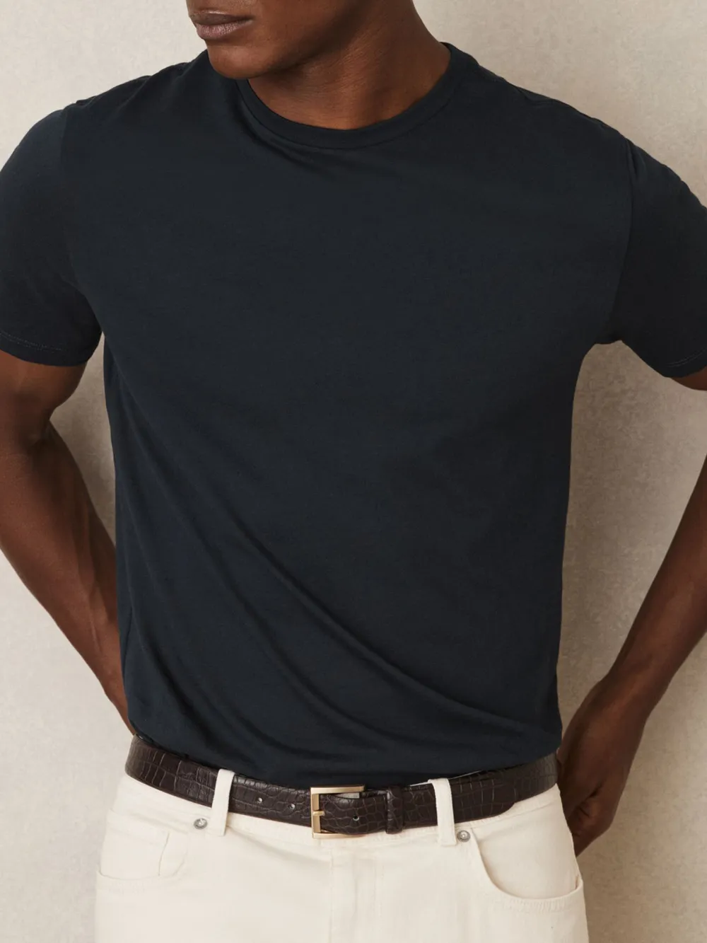 Men's Soft Cotton Three-Piece Suit