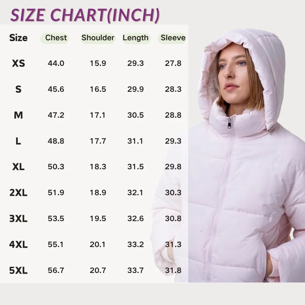 WarmCore Premium Short Puffer Jackets with Removable Hood & Optional Faux Fur Linging