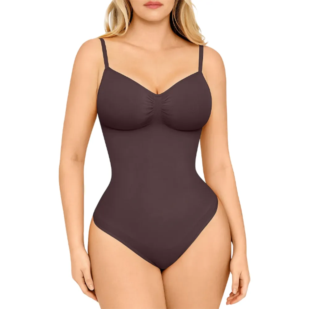 Women's Seamless Slimming Thong Bodysuit Jumpsuit