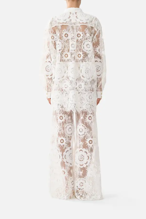 Stepped Hem Shirt