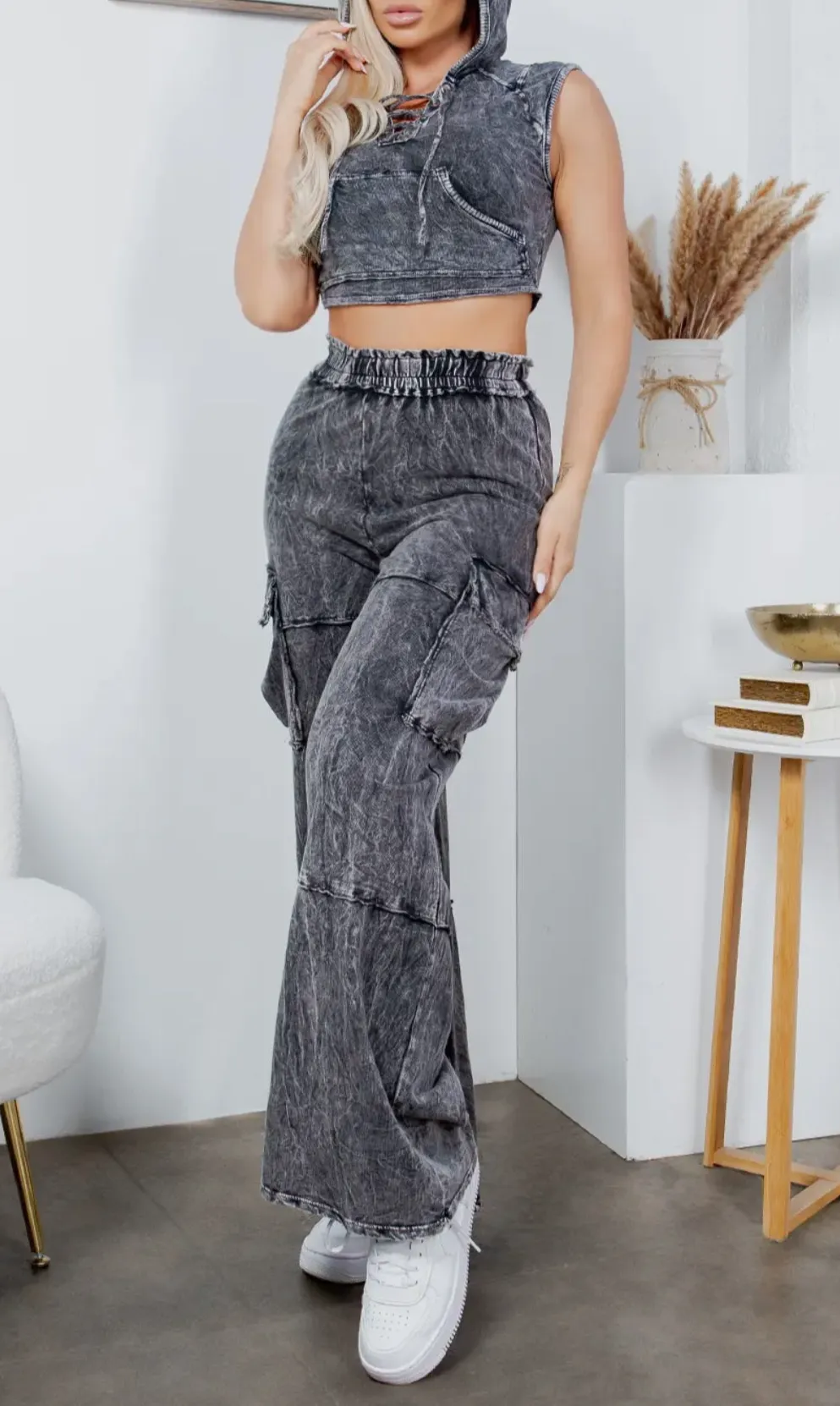 Everyday Mineral Wash Women's Lounge Set