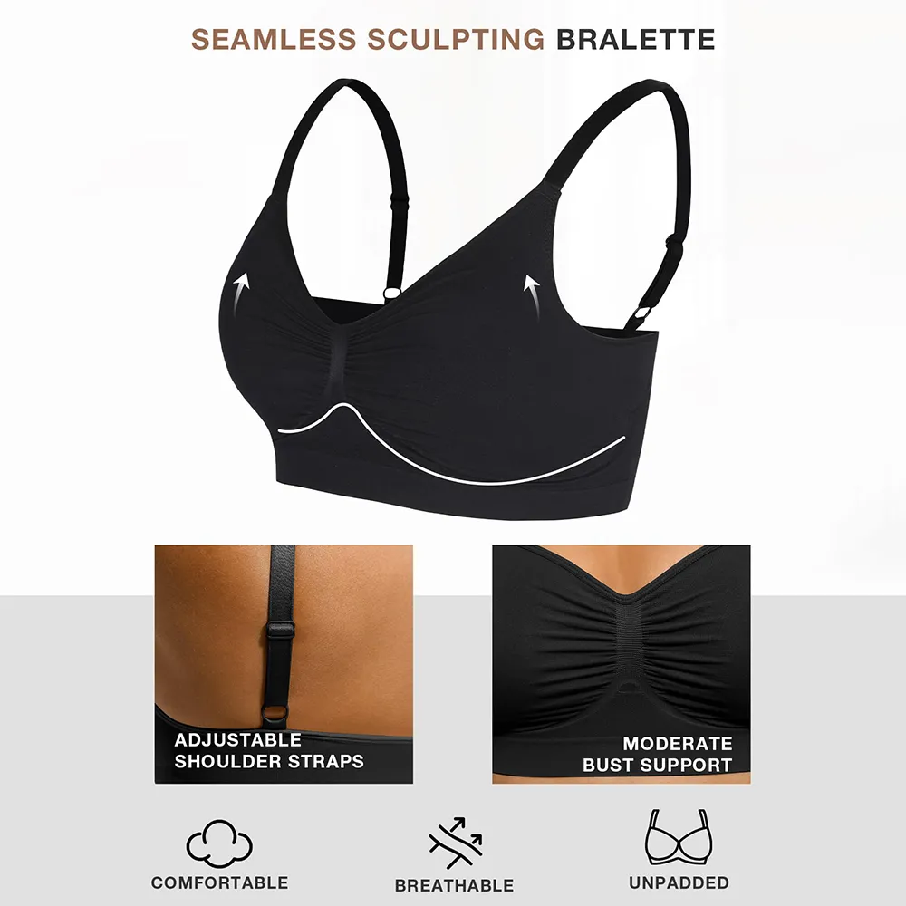 Bralettes for Women - Wireless Seamless Bra