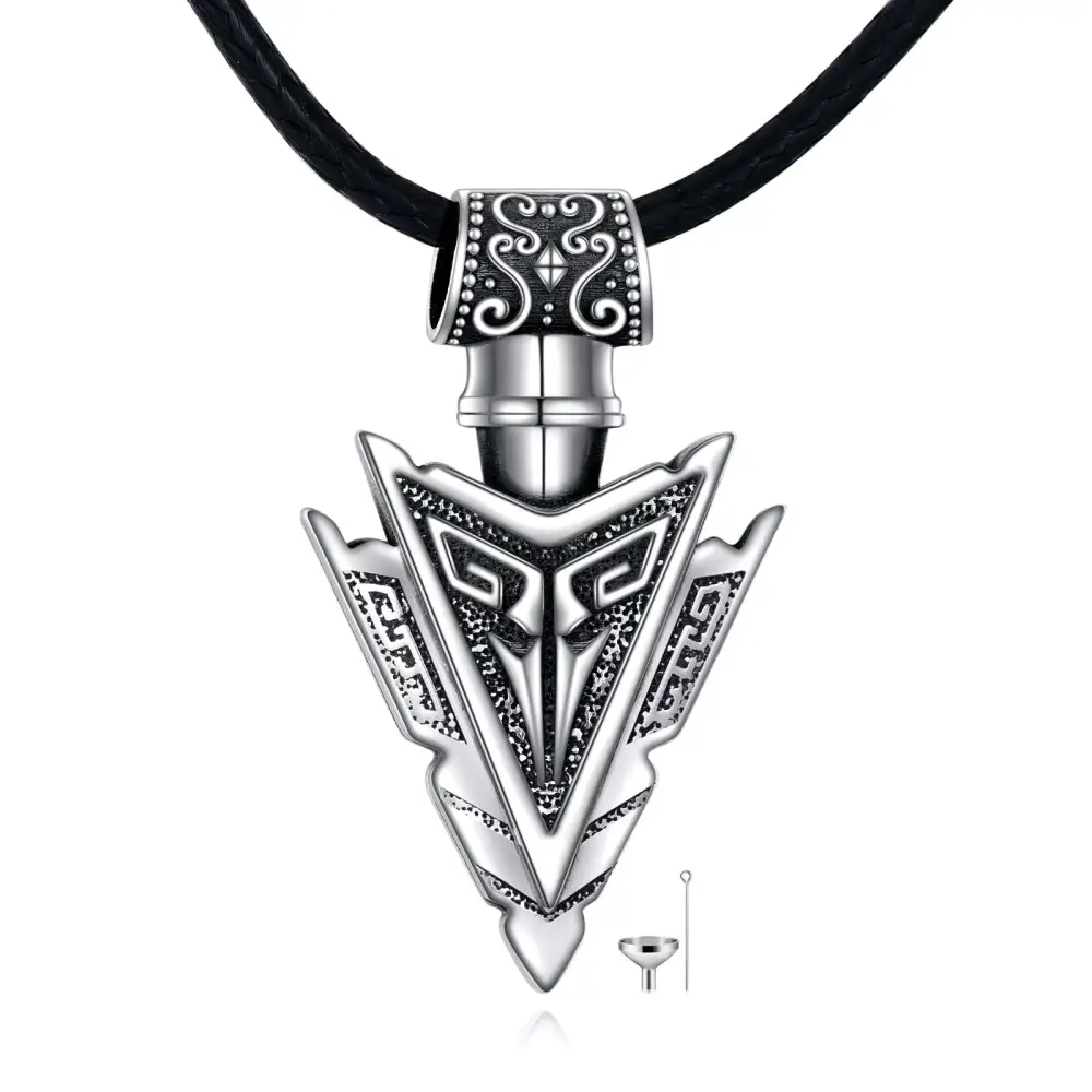 Arrow Pendant Men's Necklace
