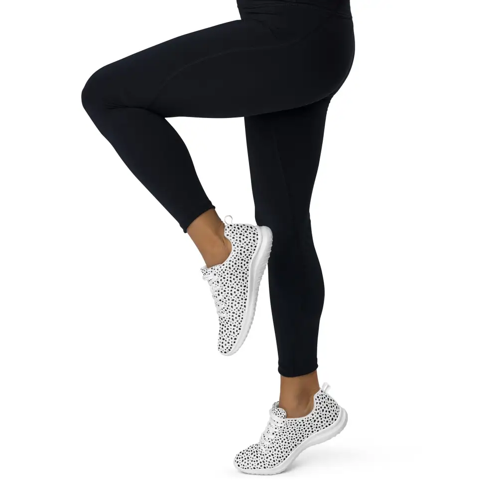 Dot Pattern Lightweight Casual Sneakers