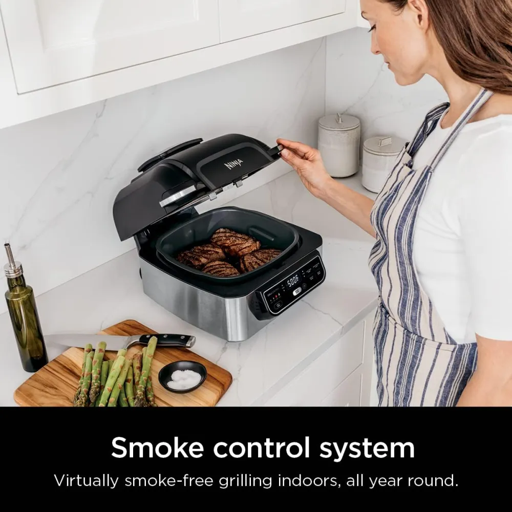 Ninja EG201 Foodi 6-in-1 Indoor Grill with Air Fry