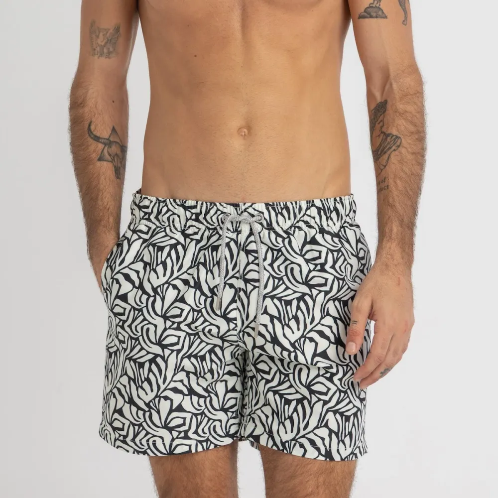 Tropic Noir Swim Shorts