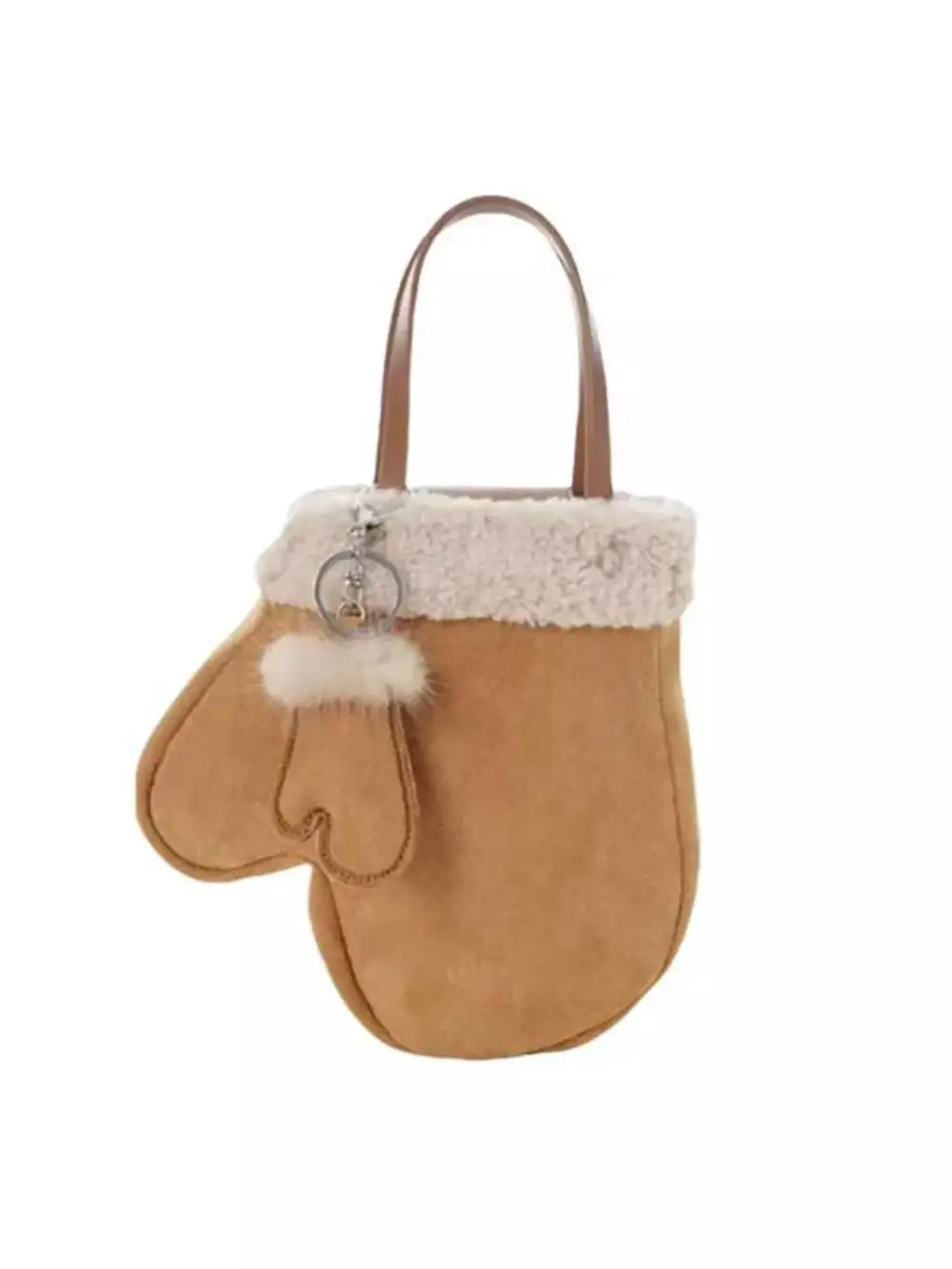 Mitten Shaped Novelty Handbag