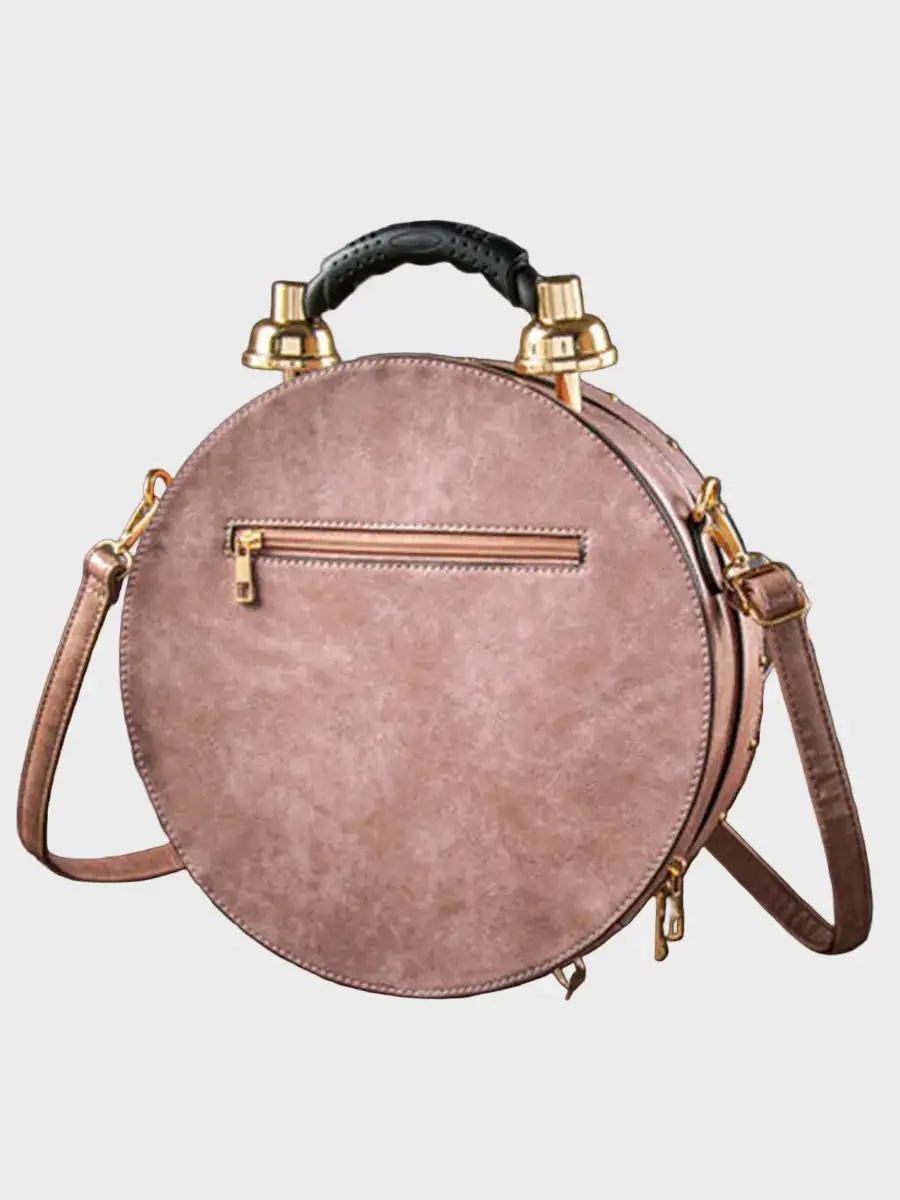 Pleated Canvas Handbag