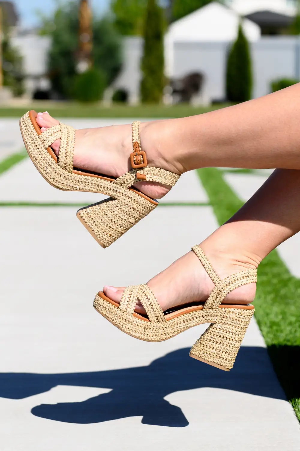 Woven Bon Heels