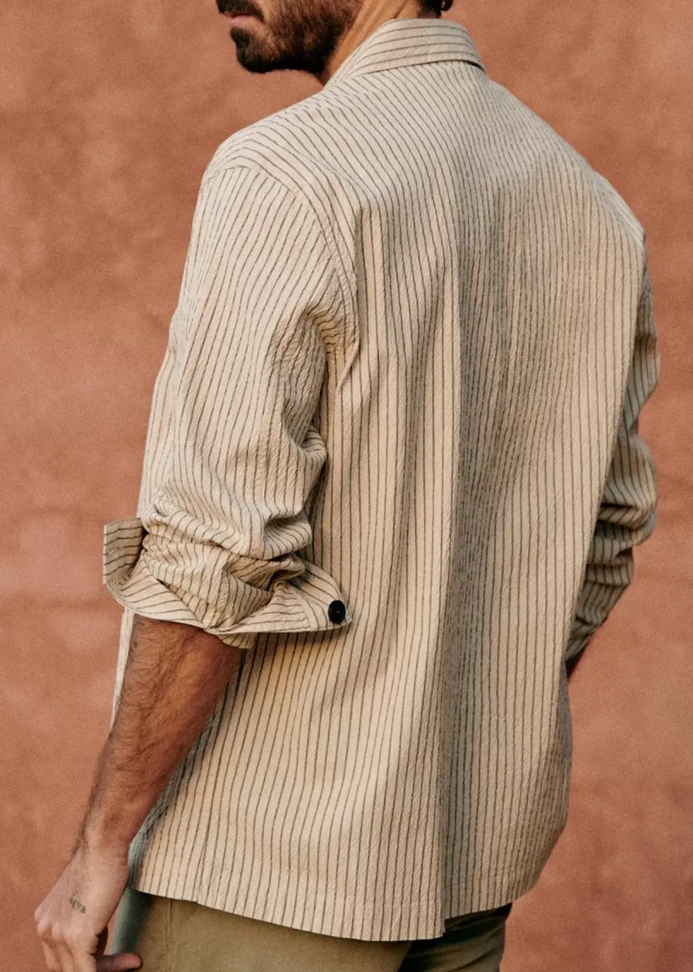 Lapel Slight Stretch Jacket