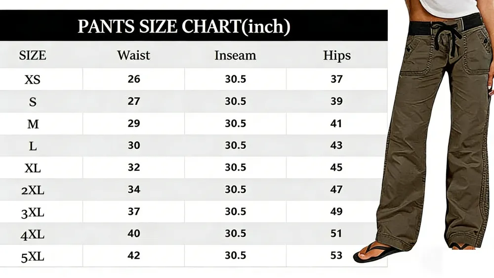 Solid Seam Detail Drawstring Mid Rise Straight Leg Pants
