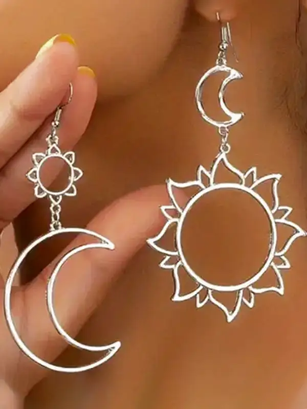 Graceful Linear Accent Earrings
