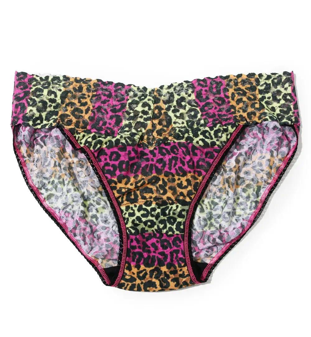 Classic Low-Rise Stretch-Lace Bikini Brief Panty