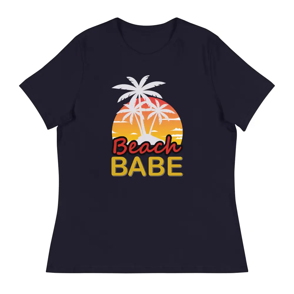 Relaxed T-Shirt Beach Babe
