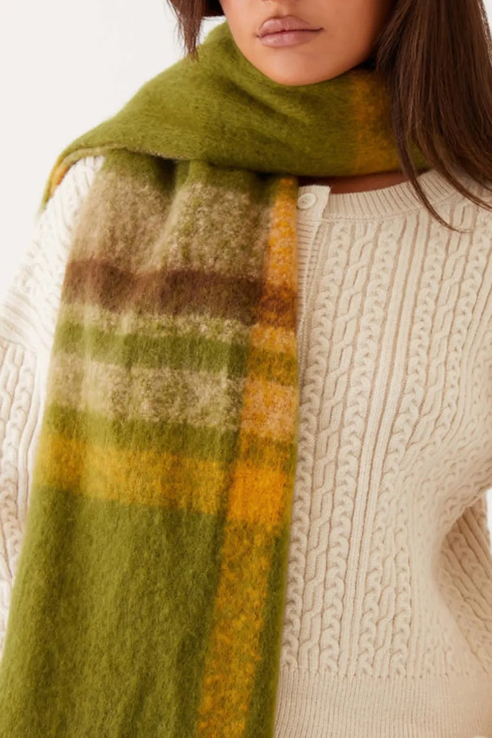 Rainier Plaid Scarf