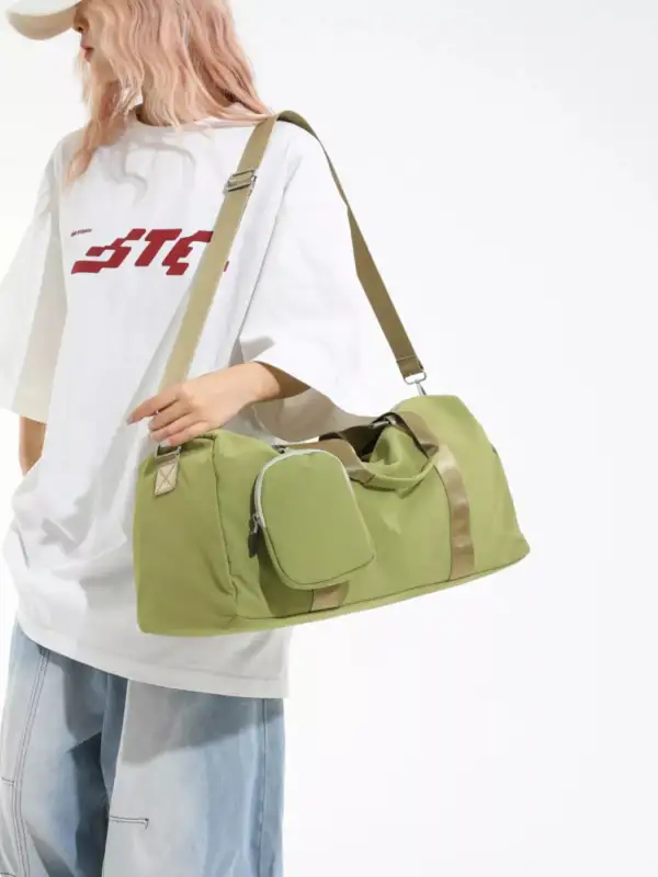 Duffle Detachable Pouch Duffel Bag
