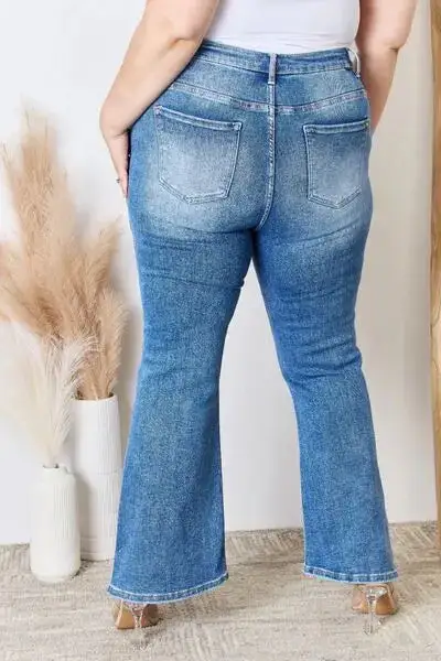 Airy Flowing Denim Jeans