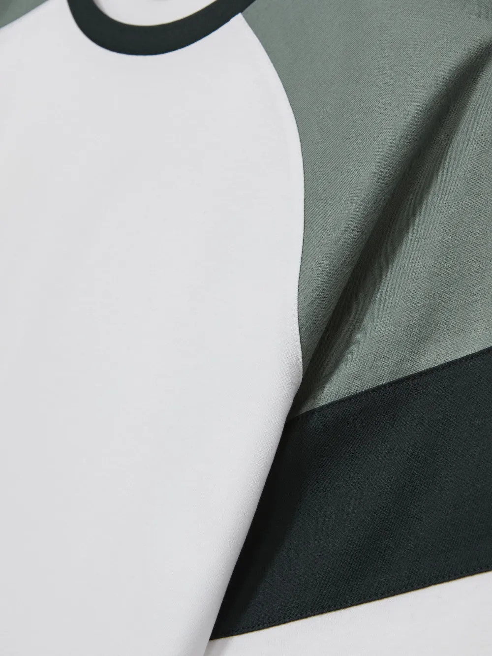Men's Round Neck Mercerized Cotton Short Sleeves