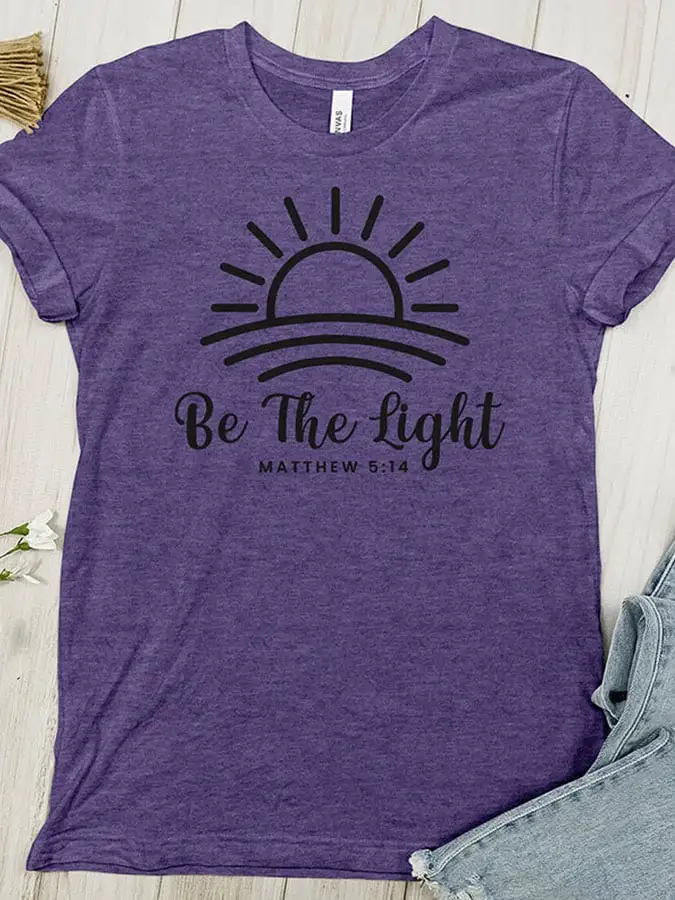 Casual Print Short Sleeve T-Shirt