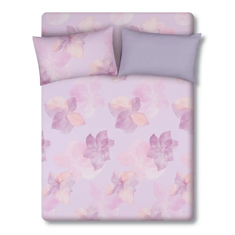 Polished Cotton Printed Complete Bedding Set