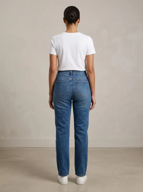 Leisure Printed Denim Jeans