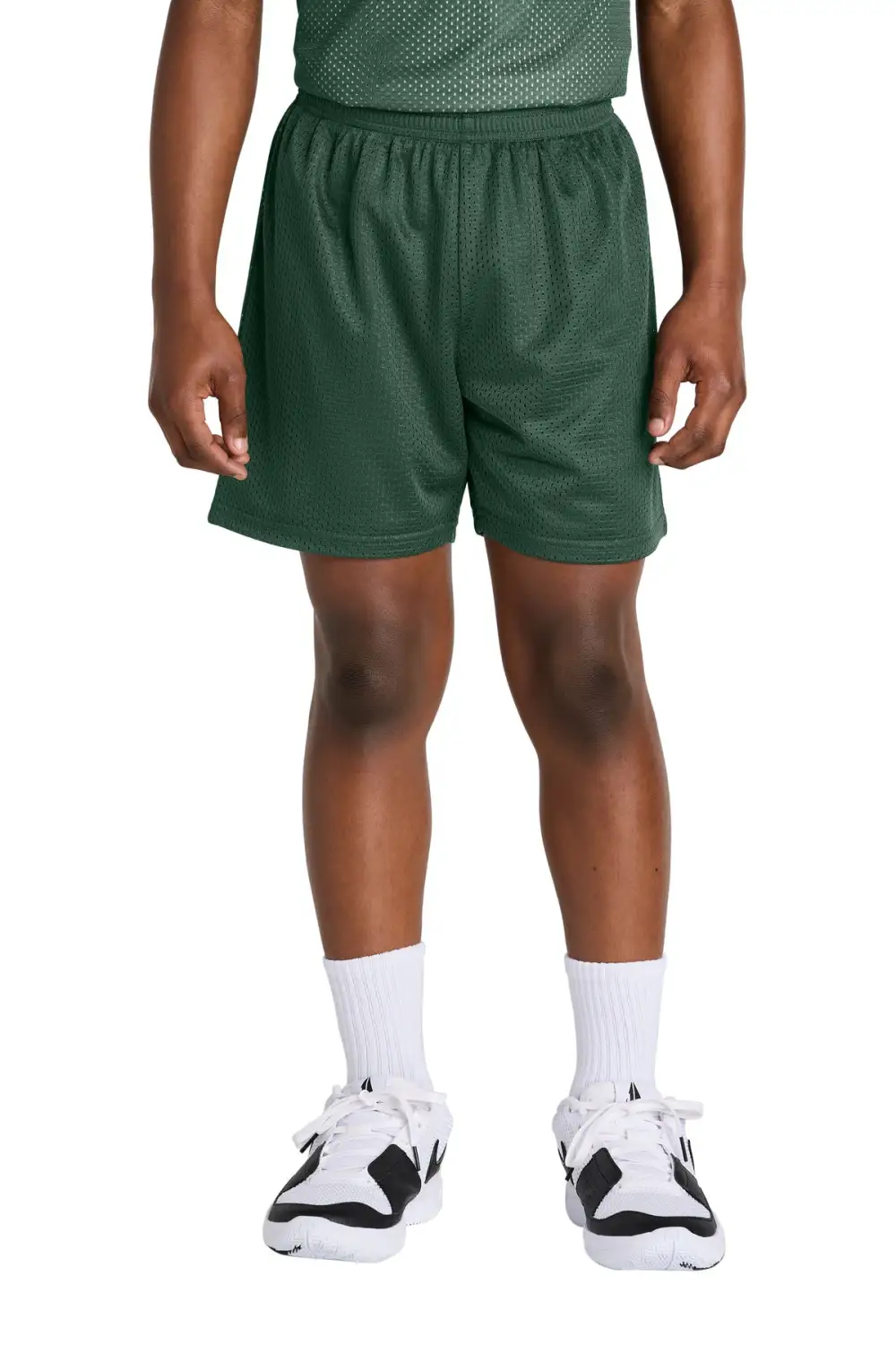 Youth Open-Mesh Athletic Shorts