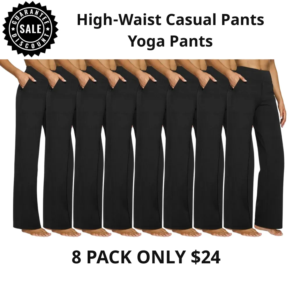 Women Wide Leg Pants with Pockets🔥8-Pack - All Colors Included, Only $24