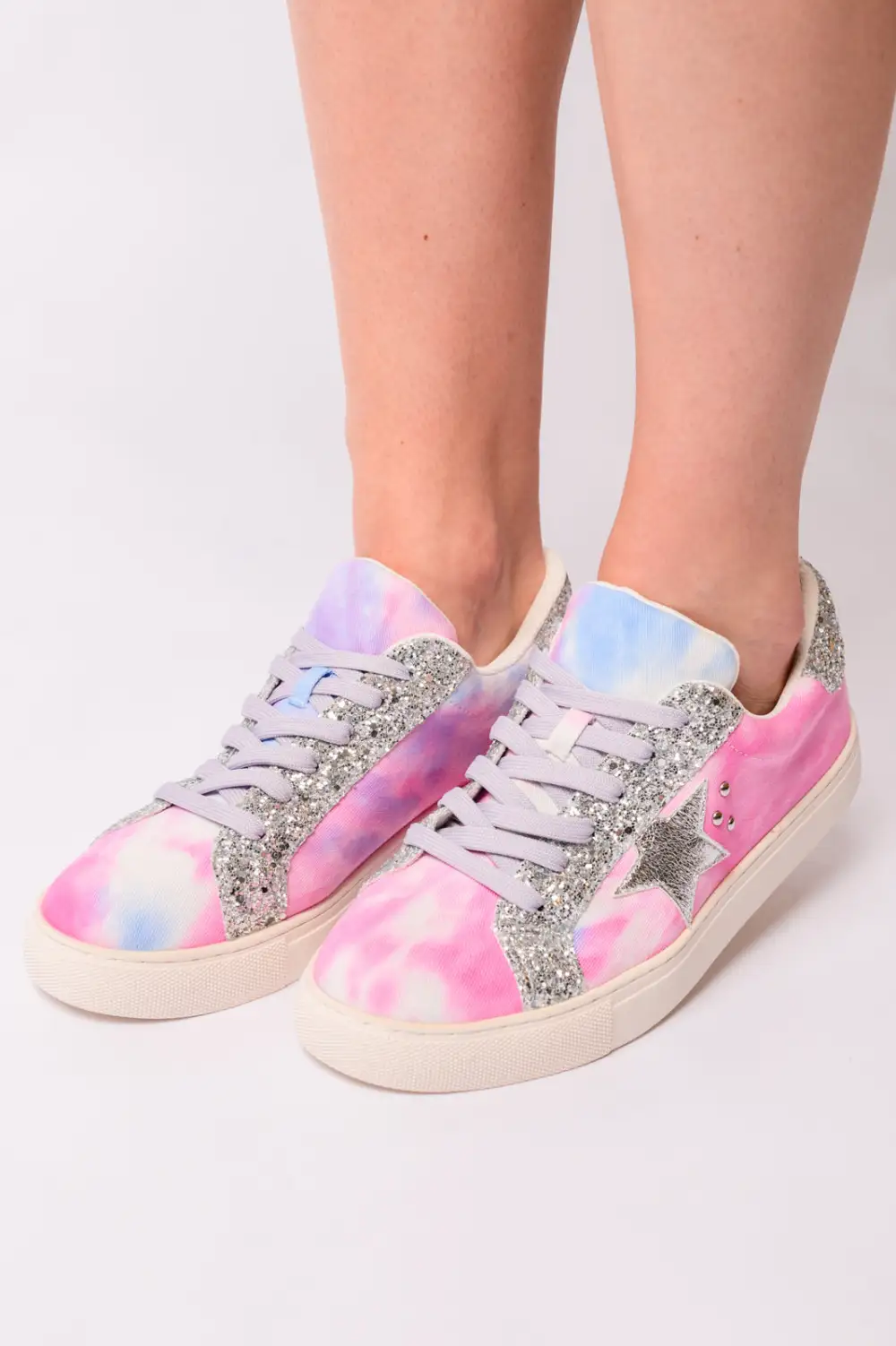 Sneakers in Pastel Tie Dye
