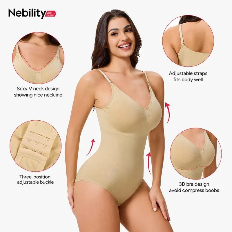 Women's Seamless Vneck Shapewear