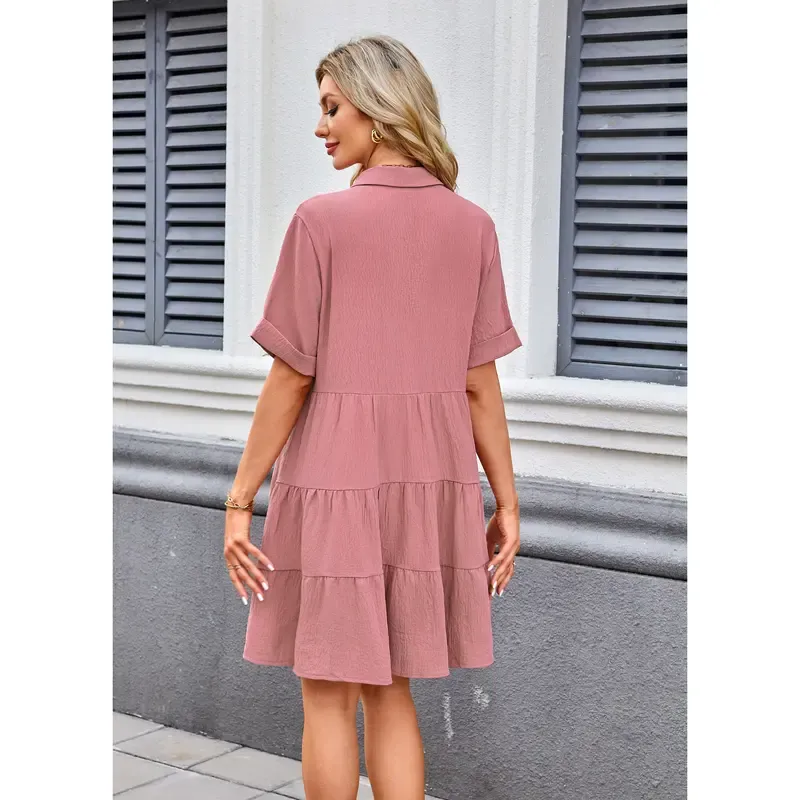 🔥Hot Sale💥Women’s Summer Babydoll Dress🔥8-PACK - All Colors Included