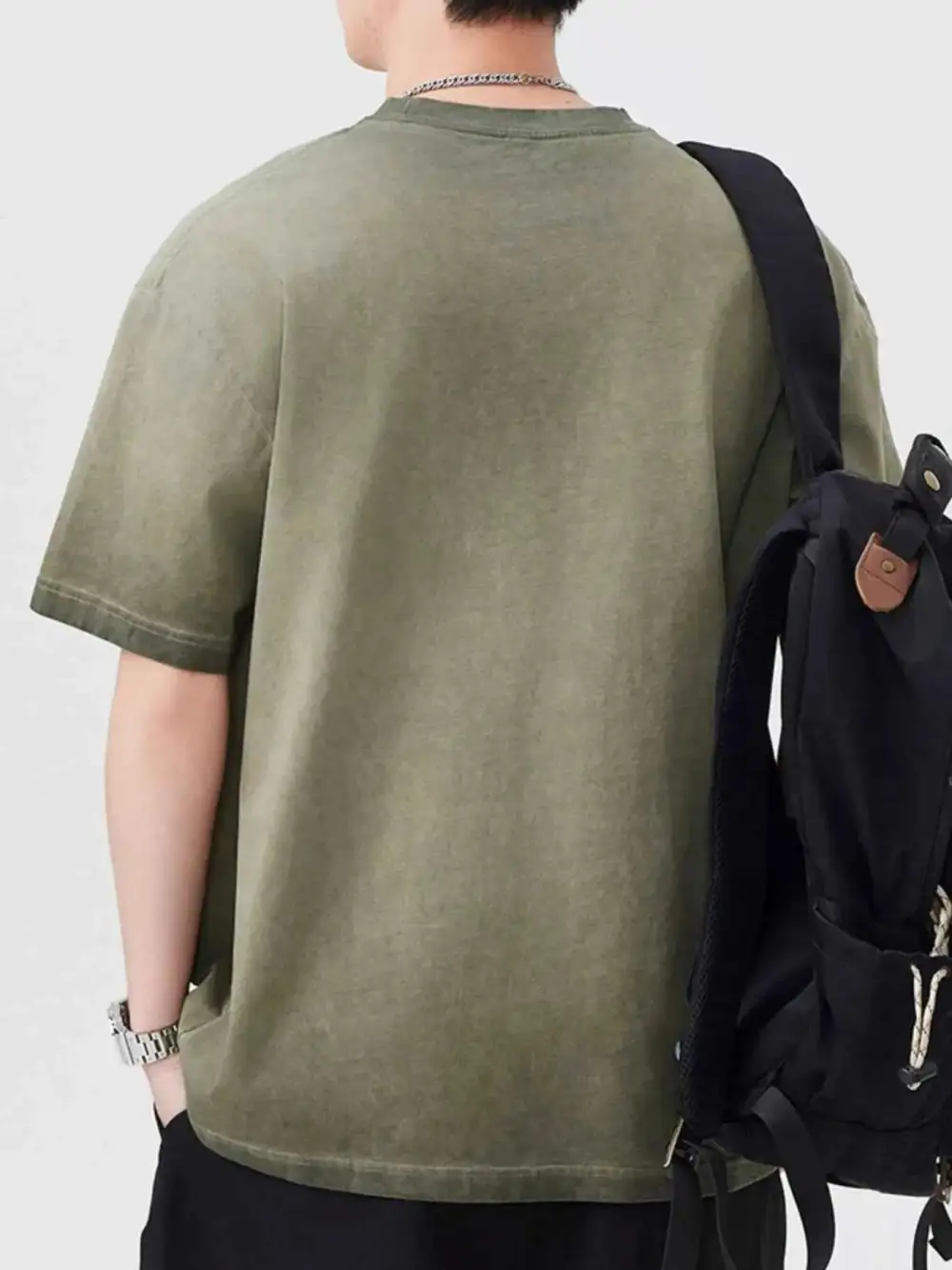 Casual Letter Round Neck Short Sleeve T-Shirt
