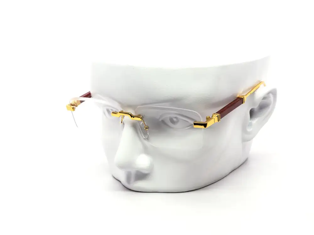 12-Pack Modern Rimless Rectangle Sunglasses