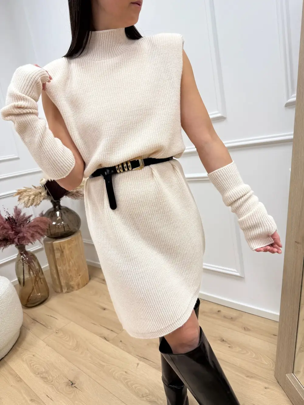 Mini Viscose Dress